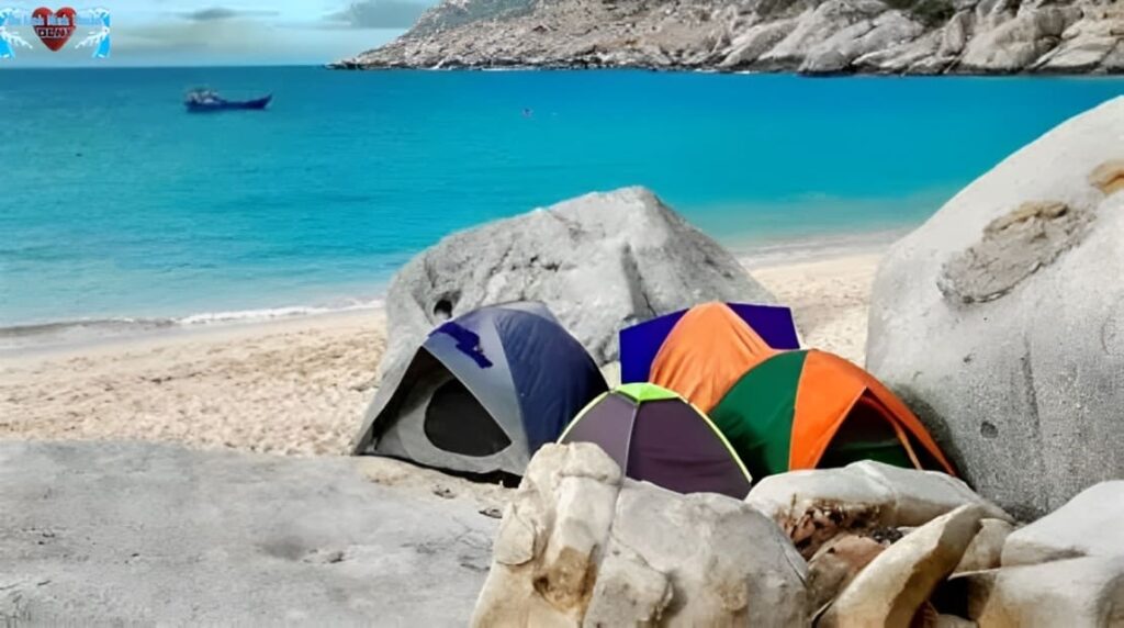 Cắm trại Bãi Tràng Mũi Dinh